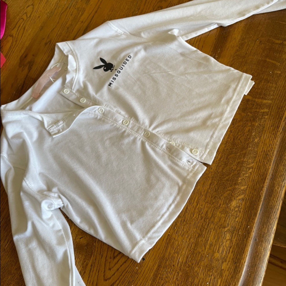 Playboy long sleeve (SOLD!!!) -do not purchase you will not be refunded-